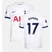 Tanie Strój piłkarski Tottenham Hotspur Cristian Romero #17 Koszulka Podstawowej 2023-24 Krótkie Rękawy